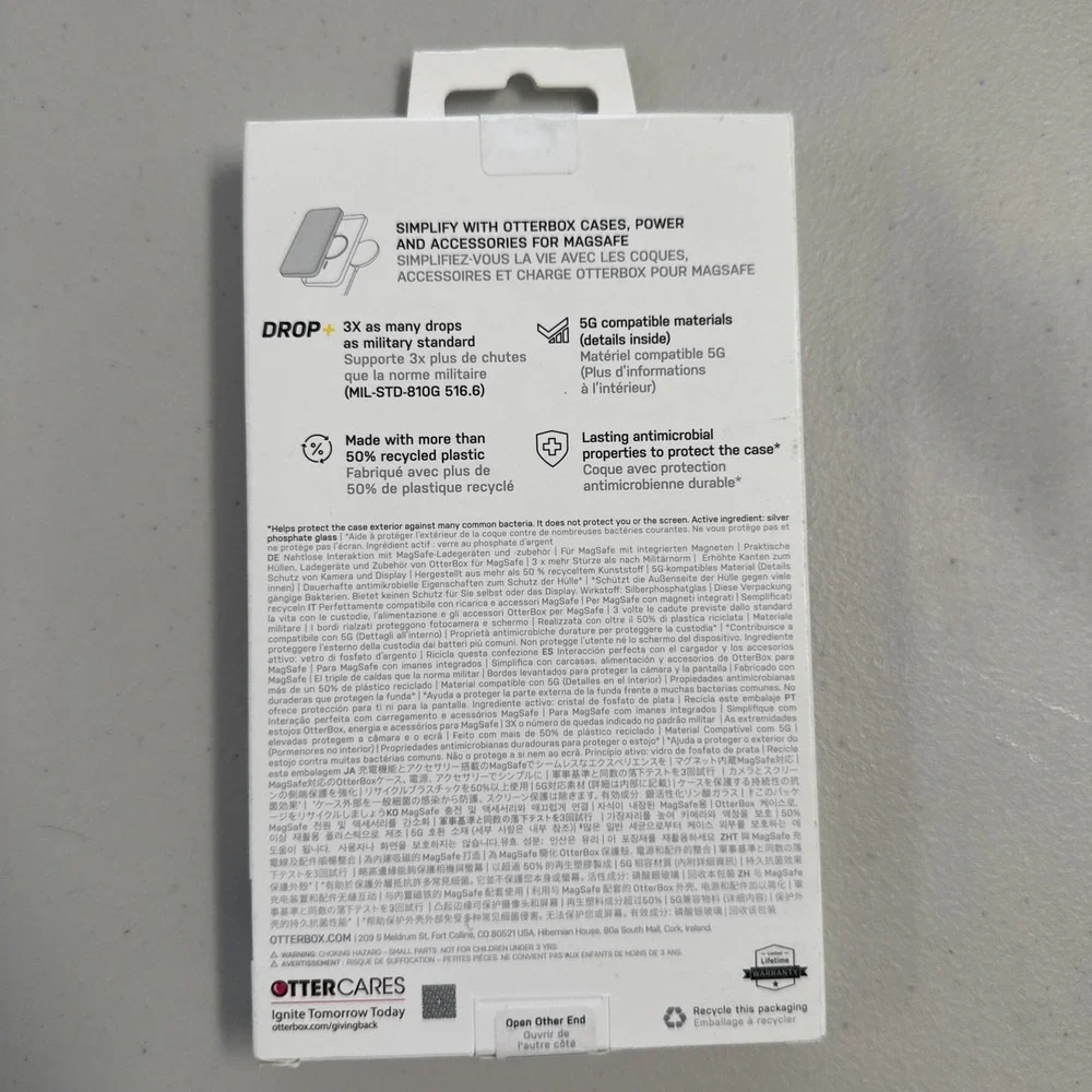 New/Sealed Genuine OtterBox Symmetry+ Apple iPhone 14 Pro Case MagSafe Cheetah